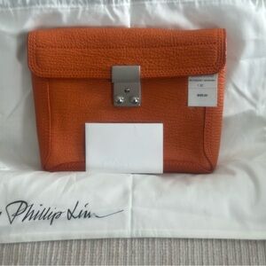 3.1 Phillip Lim Orange Leather Men's Bag
